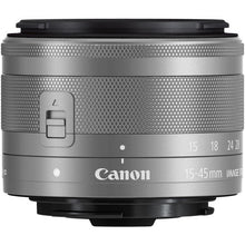 Load image into Gallery viewer, Canon EF-M 15-45mm F3.5-6.3 IS STM Silver