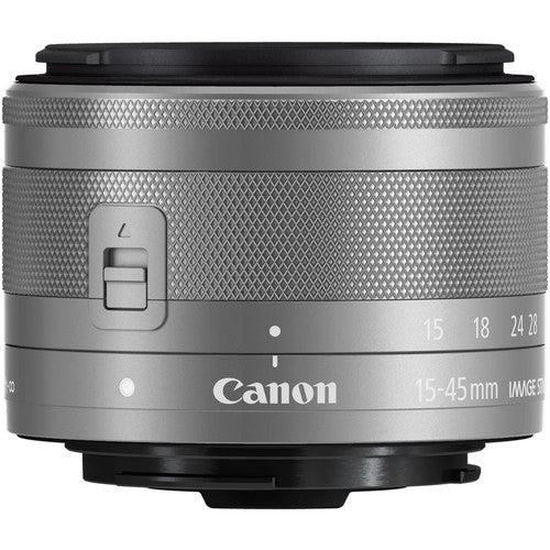 Canon EF-M 15-45mm F3.5-6.3 IS STM Silver