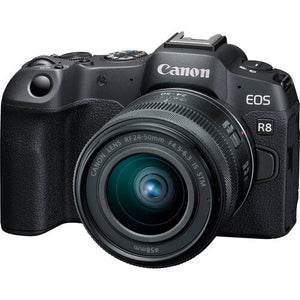 Canon EOS R8 with RF 24-50 F/4.5-6.3  IS STM Lens
