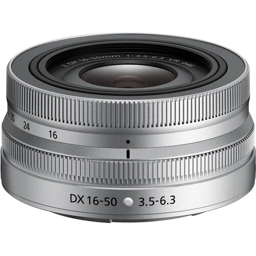 Nikon Z 16-50mm f/3.5-6.3 VR Lens Silver