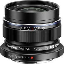 Load image into Gallery viewer, Olympus M.Zuido Digital ED12mm F2.0 (Black)