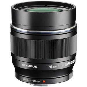 Olympus M.Zuiko ED 75mm F1.8 (Black)