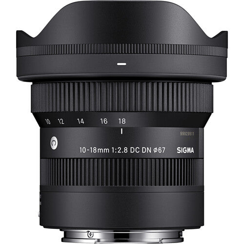 Sigma 10-18mm F/2.8 DC DN Contemporary Lens (Sony E)