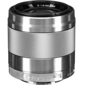 Sony E 50mm F1.8 OSS (SEL50F18/S) (Silver)