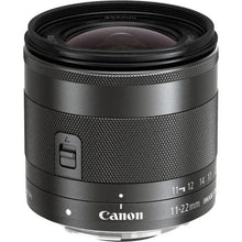 Load image into Gallery viewer, Canon EF-M 11-22mm F4-5.6 IS STM Black