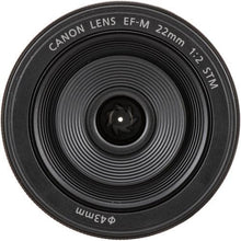 Load image into Gallery viewer, Canon EF-M 22mm f/2 STM (Black)