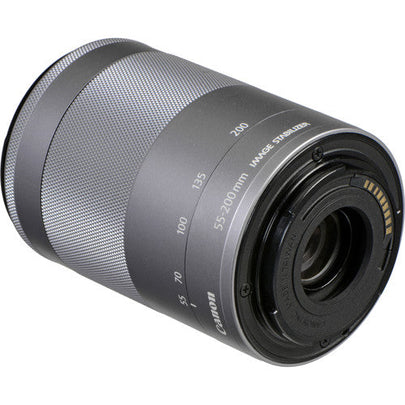 Canon EF-M 55-200mm f/4.5-6.3 IS STM Silver