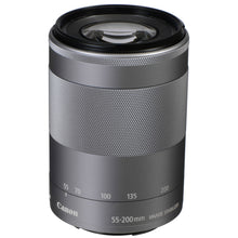 Load image into Gallery viewer, Canon EF-M 55-200mm f/4.5-6.3 IS STM Silver