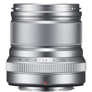 Fujifilm XF 50mm f/2 R WR Lens (Silver)