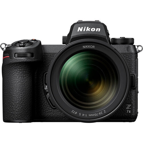 Nikon Z7 Mark II Body With Z 24-70mm f/4 S Lens + FTZ Adapter