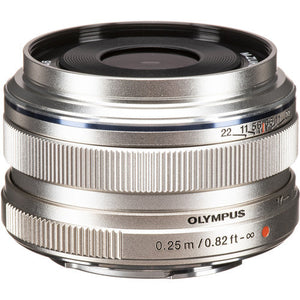 Olympus M.Zuiko 17mm f1.8 (Silver)