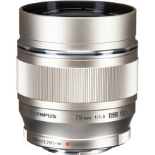 Load image into Gallery viewer, Olympus M.Zuiko ED 75mm F1.8 (Silver)