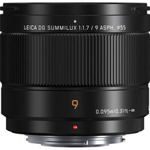 Load image into Gallery viewer, Panasonic Leica DG Summilux 9mm F/1.7 ASPH. Lens (H-X09)