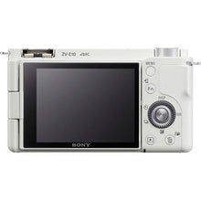 Load image into Gallery viewer, Sony ZV-E10 Mirrorless Camera Body White (ILCZV-E10)