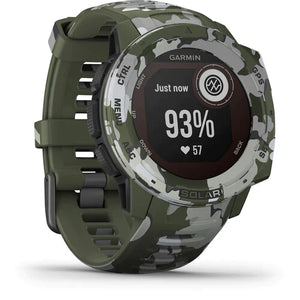 Garmin Instinct Solar Camo Edition GPS Watch (Lichen, 010-02293-56, SEA)